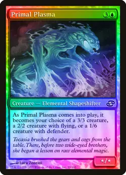 Primal Plasma FOIL Planar Chaos NM Blue Common MAGIC GATHERING CARD ABUGames - Image 1