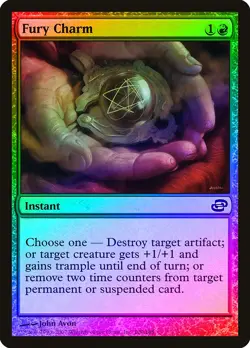 Fury Charm FOIL Planar Chaos NM Red Common MAGIC THE GATHERING CARD ABUGames - Image 1