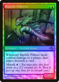 Riptide Pilferer FOIL Planar Chaos NM Blue Uncommon MAGIC MTG CARD ABUGames - Image 1