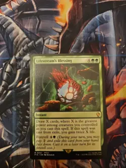 Lifestream's Blessing 67 Magic: The Gathering Final Fantasy Commander Card - Image 1