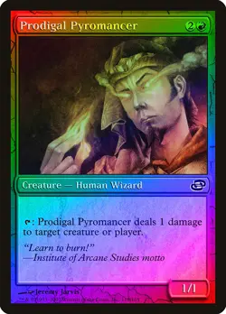 Prodigal Pyromancer FOIL Planar Chaos NM Red Common MAGIC MTG CARD ABUGames - Image 1