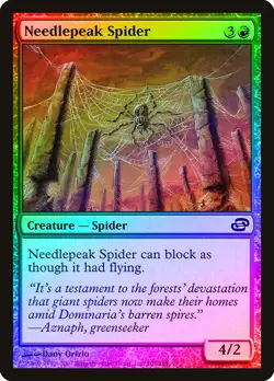 Needlepeak Spider FOIL Planar Chaos NM Red Common MAGIC MTG CARD ABUGames - Image 1
