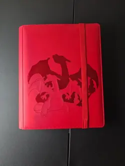 Pokemon Premium Ultra-Pro Red Charizard Binder, Holds Up To 360 Cards USED - Image 1