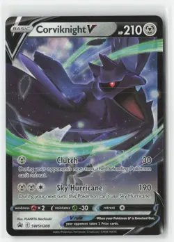 SWSH: Sword & Shield Promo Cards #SWSH200 Corviknight V - Image 1