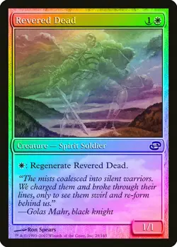 Revered Dead FOIL Planar Chaos NM White Common MAGIC GATHERING CARD ABUGames - Image 1
