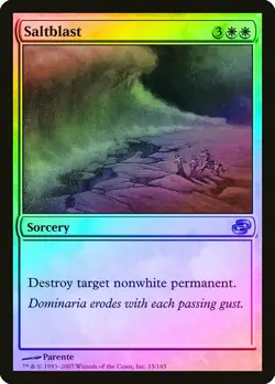 Saltblast FOIL Planar Chaos NM White Uncommon MAGIC GATHERING CARD ABUGames - Image 1