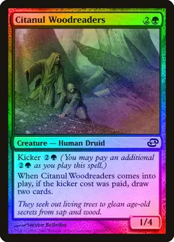 Citanul Woodreaders FOIL Planar Chaos NM Green Common MAGIC MTG CARD ABUGames - Image 1
