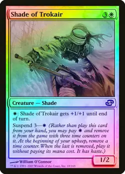 Shade of Trokair FOIL Planar Chaos NM White Common MAGIC MTG CARD ABUGames - Image 1