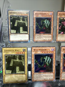 vintage yugioh labyrinth Cards (8 Cards Total) - Image 2