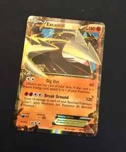 Excadrill EX Legendary Treasures 82/113 Pokemon TCG Ultra Rare Card Pokemon - Image 1
