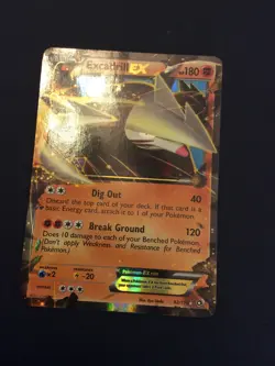 Excadrill EX Legendary Treasures 82/113 Pokemon TCG Ultra Rare Card Pokemon - Image 3