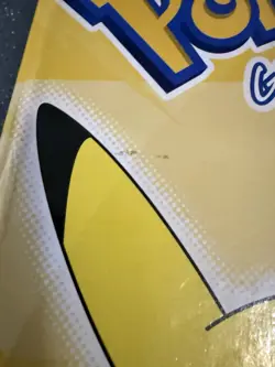 Vintage Pokemon Pikachu Ring Binder With 13 x Trading Card Holder Pages As Pics - Image 4