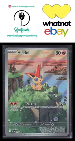 SV: Scarlet & Violet Promo Cards #208 Victini Promo,Holo 🔥 - Image 1