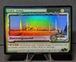 Dragon Ball Z card Preview 2 Cell's Arena FOIL Unlimited Score Cell Saga CCG LP - Image 1