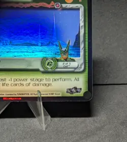 Dragon Ball Z card Preview 2 Cell's Arena FOIL Unlimited Score Cell Saga CCG LP - Image 4