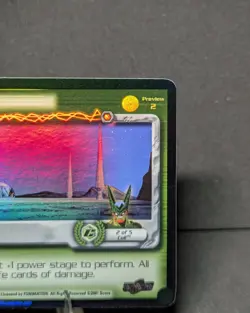 Dragon Ball Z card Preview 2 Cell's Arena FOIL Unlimited Score Cell Saga CCG LP - Image 5