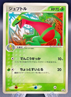 Grovyle - 081/PCG-P Mcdonalds Black Star promo (MP) Japanese Pokemon Card - Image 1