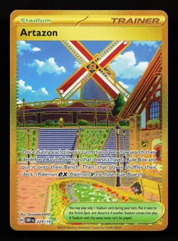 Artazon 229/197 Hyper Rare Obsidian Flames Pokemon Card - Image 1