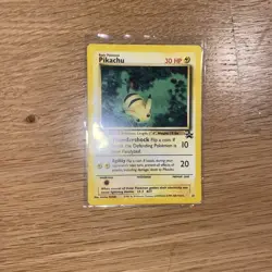 Pikachu #27 WotC Black Star Promo Vintage Pokemon TCG Card - Image 1