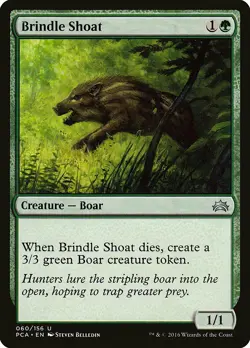Brindle Shoat Planechase Anthology NM Green Uncommon MAGIC MTG CARD ABUGames - Image 1