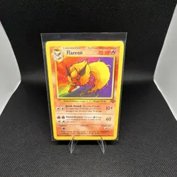 Pokemon TCG Flareon Jungle 19/64 Rare 70 HP Stage 1 1999 Wizards Regular Card - Image 1