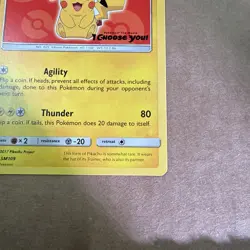 ⚡Ash’s Pikachu - SM109 Pokemon TCG - Special Black Star Promo Card - Red - Image 2