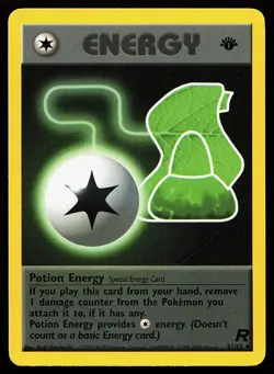 Potion Energy 82/82 Uncommon 1st Edition Team Rocket Pokemon Card - Image 1