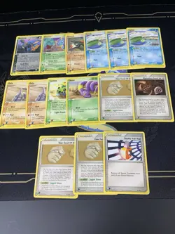 Pokemon 15 Mixed Card Lot Ex Sandstorm Uncommon Common - LP/MP - Image 1