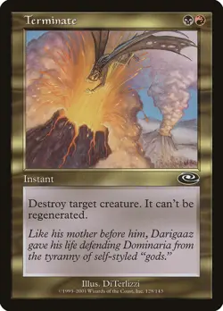 Terminate Planeshift NM Black Red Common MAGIC THE GATHERING MTG CARD ABUGames - Image 1