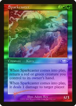 Sparkcaster FOIL Planeshift NM Red Green Uncommon MAGIC MTG CARD ABUGames - Image 1