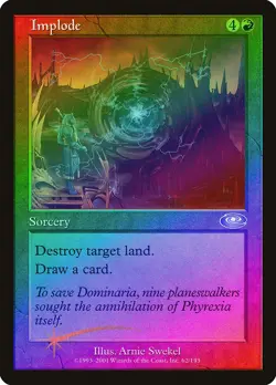 Implode FOIL Planeshift NM Red Uncommon MAGIC THE GATHERING MTG CARD ABUGames - Image 1