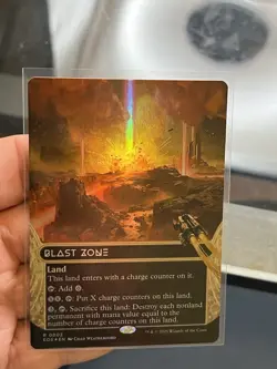 MTG ~ Blast Zone ~ Borderless Foil #0002 Stellar Sights Edge Of Eternities : NM - Image 1