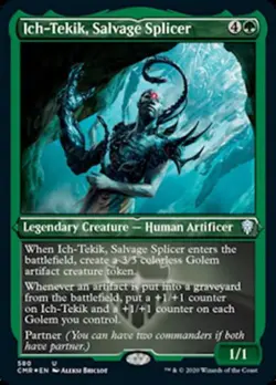 Ich-Tekik, Salvage Splicer (Foil Etched) -Foil Near Mint MTG Commander Legends - Image 1