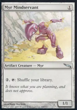 Myr Mindservant - Light Play MTG Mirrodin - Image 1