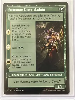 Final Fantasy MTG Magic Esper Origins 0185 Regular Rare - Image 2