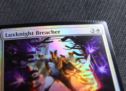 Luxknight Breacher Foil Edge of Eternities #26 CRIMPED ERROR MTG - Image 2