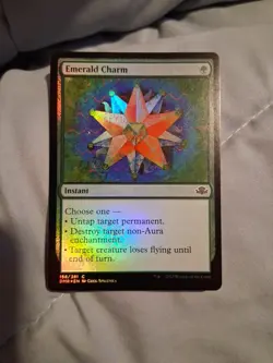1x Emerald Charm - Foil MTG Dominaria Remastered NM Magic Foil - Image 1