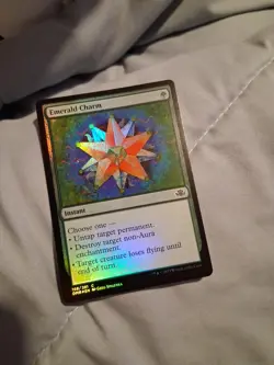 1x Emerald Charm - Foil MTG Dominaria Remastered NM Magic Foil - Image 3