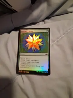 1x Emerald Charm - Foil MTG Dominaria Remastered NM Magic Foil - Image 4