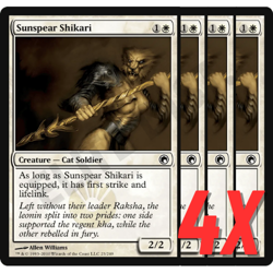 MTG Sunspear Shikari (Theros) 23/249 (NEAR MINT) (4X) - Image 1