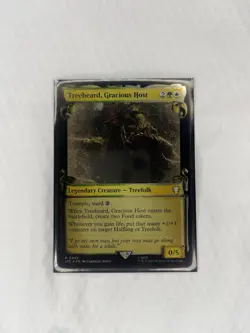 Treebeard, Gracious Host NM Showcase Scrolls Foil MTG LotR Unplayed Magic - Image 1