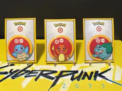 Pokemon BUTTONS SET - 3 Pack SET- TARGET Limited Edition PROMO- New - Image 1