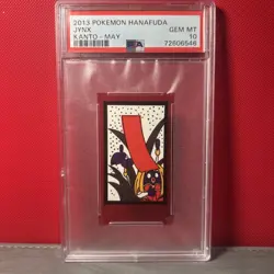 2013 POKEMON HANAFUDA KANTO MAY JYNX GEM MINT PSA 10 - Image 1