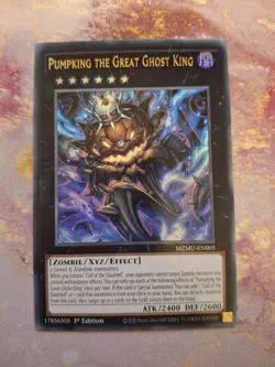 Pumpking The Great Ghost King Ultra Rare - MZMU-EN005 - 1st Edition - YuGiOh NM - Image 3