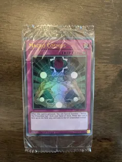 Yugioh! Macro Cosmos - Lost Art Promo (LART-EN065) Sealed - Image 1