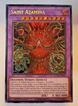 Yu-Gi-Oh! Saint Azamina SUDA-EN036 Supreme Darkness 1st Edition Near Mint - Image 1
