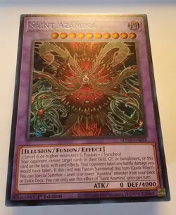 Yu-Gi-Oh! Saint Azamina SUDA-EN036 Supreme Darkness 1st Edition Near Mint - Image 4