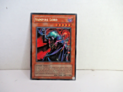 Yugioh Vampire Lord DCR-000 Dark Crisis Unlimited Secret Rare NM - Image 1