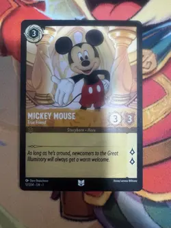 DEMO Mickey Mouse And Minnie Mouse Disney Lorcana Promo NM - Image 1