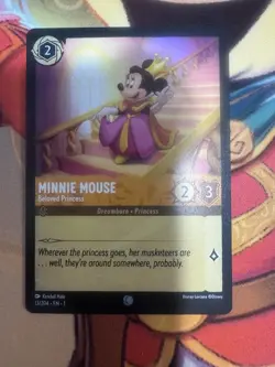 DEMO Mickey Mouse And Minnie Mouse Disney Lorcana Promo NM - Image 3